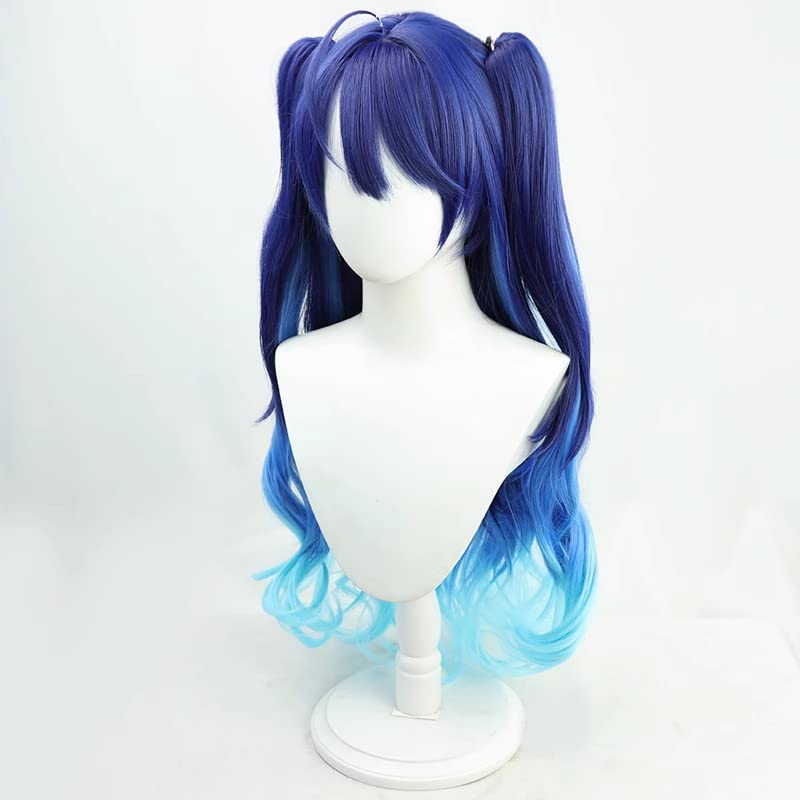 Amazon.co.jp: コスプレウィッグ天宮（あまみや） こころ ブルー